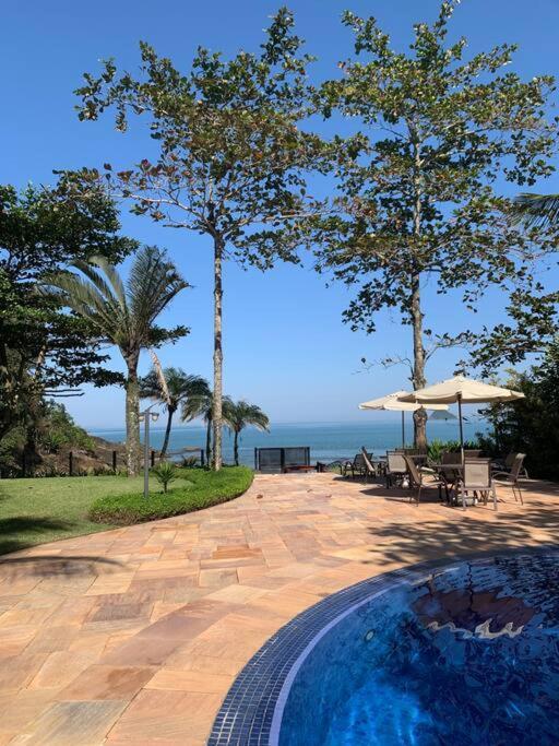Casa Deliciosa Em Condo C/ Piscina Frente Ao Mar Sao Sebastiao  Esterno foto